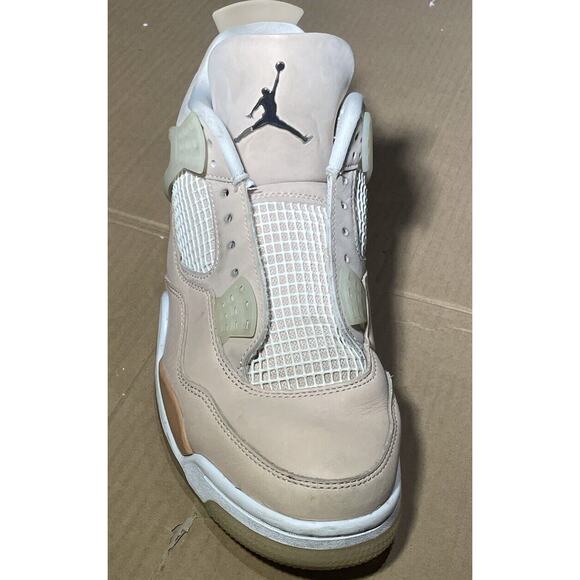 Nike Air Jordan 4 Retro Shimmer W Size 10.5W/9M DJ0675-200 OG Tan Bred Brown - Picture 5 of 16